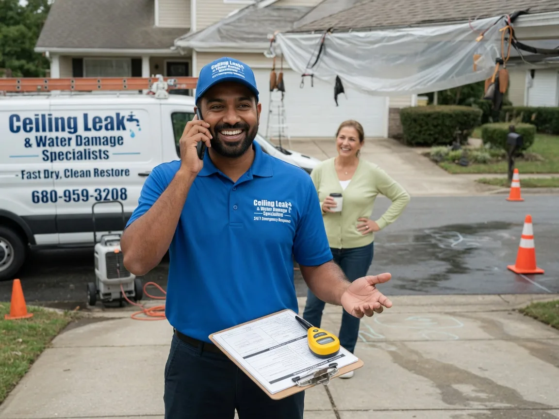 Ceiling Leak Cleanup Kanarraville, UT FAQs